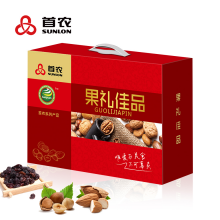 首農果禮佳品干果禮盒B款1550g堅果炒貨零食春節(jié)年貨禮品團購優(yōu)惠