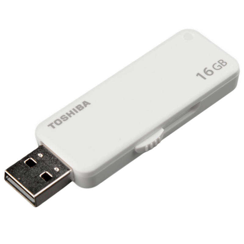 東芝（TOSHIBA）隨閃系列U203  USB2.0  16G U盤 白色